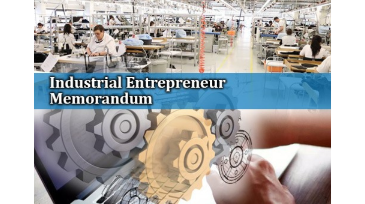 Industrial Entrepreneur Memorandum